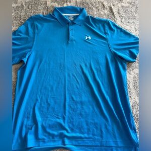 Under Armour Blue Polo